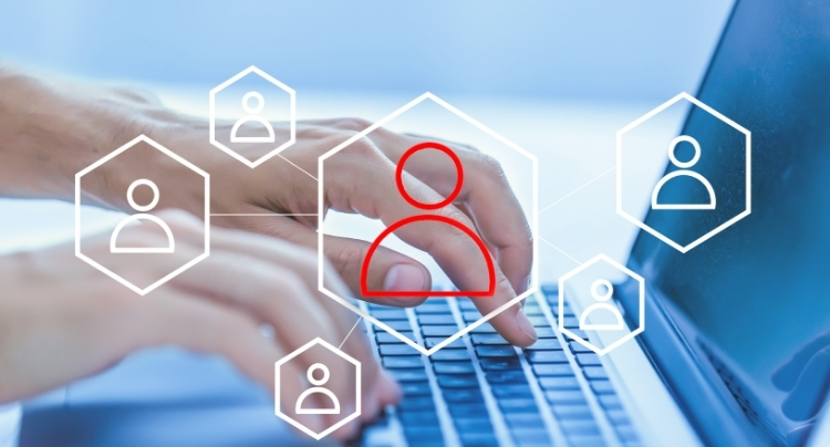 Reviewing employee benefits options with HR consultant