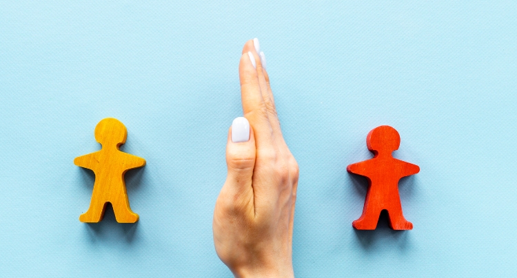 Local business storefronts in downtown Modesto, California