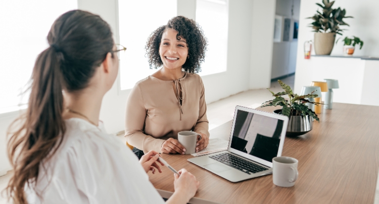 HR advisor on a video call with a business owner