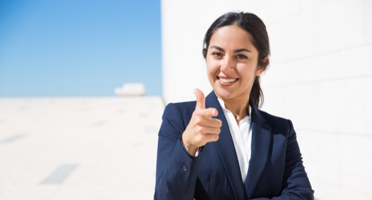 HR consultant leading a training workshop for small business teams